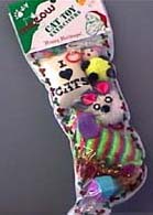 Christmas Cat toy Stockings case